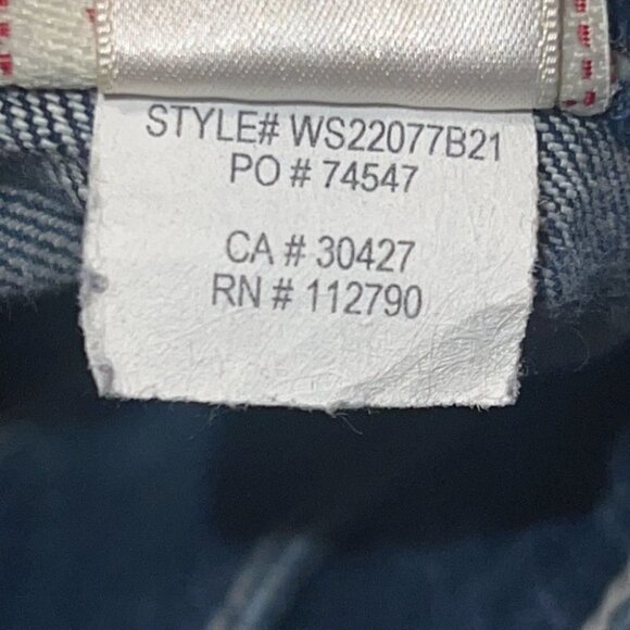 TRUE Religion blue Stella vintage low rise distressed skinny jeans size 29 - Picture 11 of 13